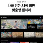 LG TV 75QNED75AEA 맞춤형갤러리