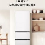 LG 디오스 김치냉장고 외관 모습