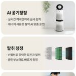 LG 퓨리케어 공기청정기 주요기능 사진