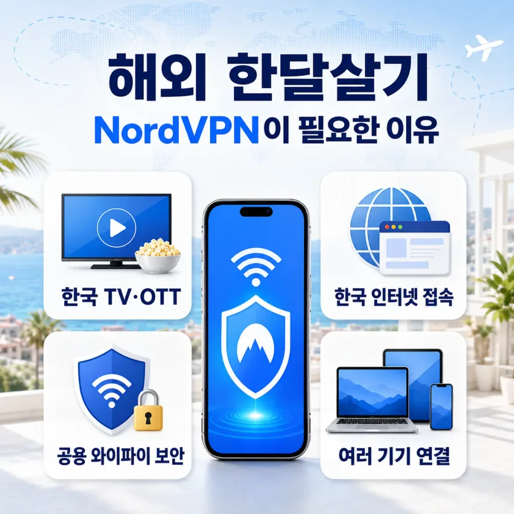 해이 한달살기 NordVPN이 필요한 이유