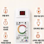 한일의료기 탄소매트 디지털 온도조절기 사진