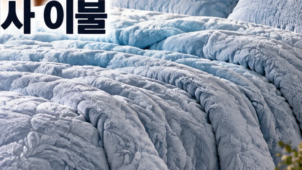 도미아 착번아웃 고밀도 극세사 이불, 겨울용 SS·퀸 사이즈와 세탁 방법까지 구매 전 비교 제품 이미지