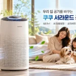 쿠쿠 서라운드 타워형 공기청정기 AC-W70M10FWS 68.9㎡ 거실용 추천 가격과 할인 혜택 상품 이미지 5