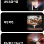 LG 시네빔 쇼츠 제품 장점 사진